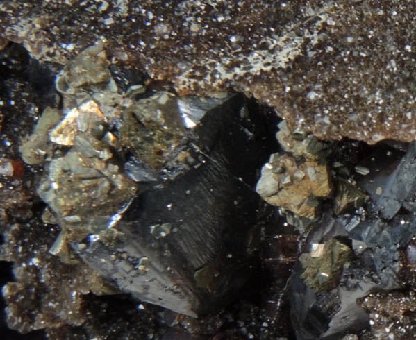 Sphalerite with Chalcopyrite from Tri-State Lead-Zinc Mining District, near Joplin, Jasper County, Missouri