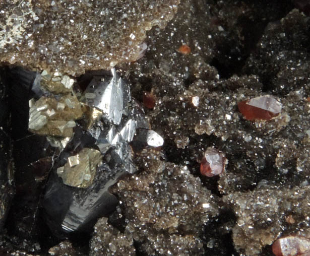 Sphalerite with Chalcopyrite from Tri-State Lead-Zinc Mining District, near Joplin, Jasper County, Missouri