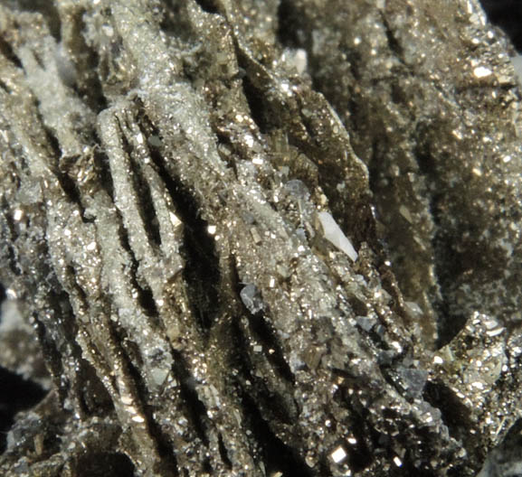 Pyrite pseudomorphs after Pyrrhotite from Mina Noche Buena, Mazapil, Zacatecas, Mexico