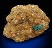 Grossular Garnet with Malachite from Concepcin del Oro, Zacatecas, Mexico