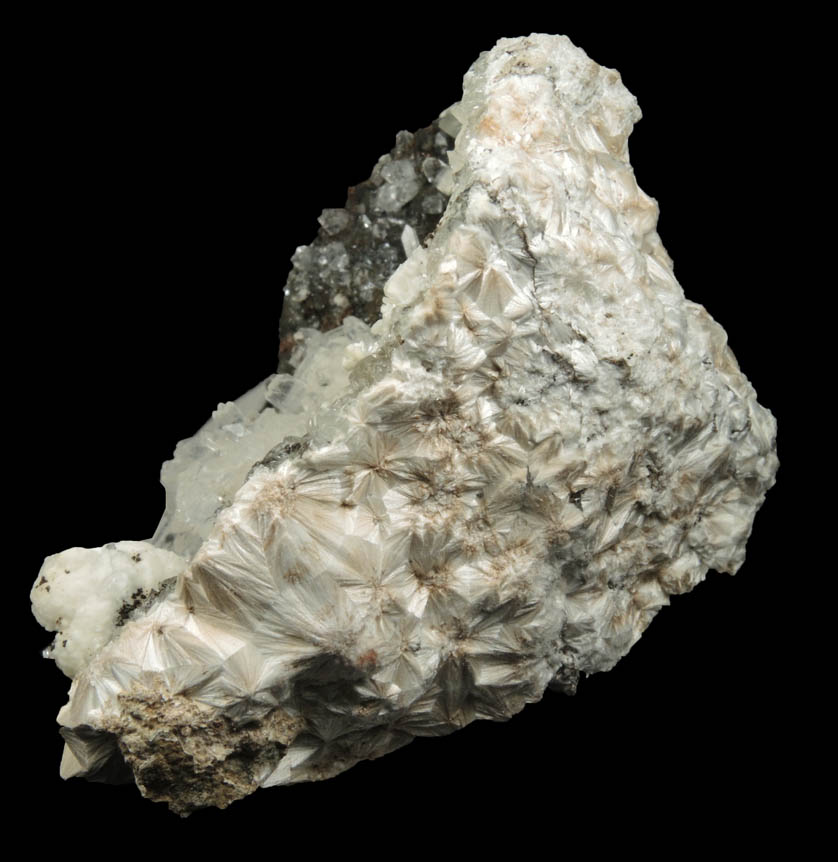 Apophyllite on Pectolite from Millington Quarry, Bernards Township, Somerset County, New Jersey