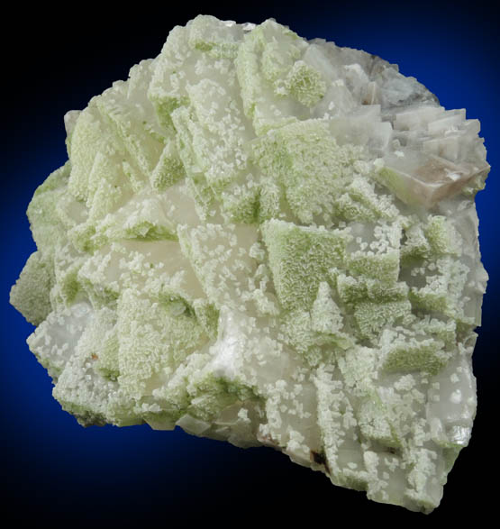 Calcite with Duftite from Tsumeb Mine, Otavi-Bergland District, Oshikoto, Namibia (Type Locality for Duftite)