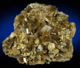 Siderite and Chalcopyrite from Morro Velho Mine, Nova Lima, Minas Gerais, Brazil