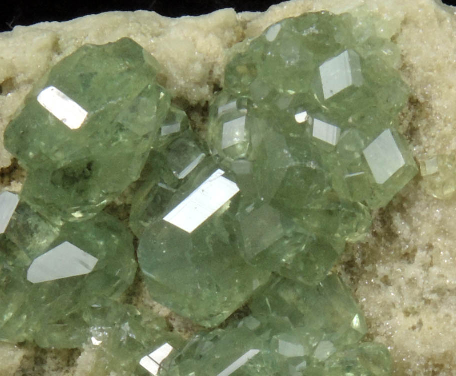 Andradite var. Demantoid Garnet from Antetezambato, Ambanja, Antsiranana Province, Madagascar