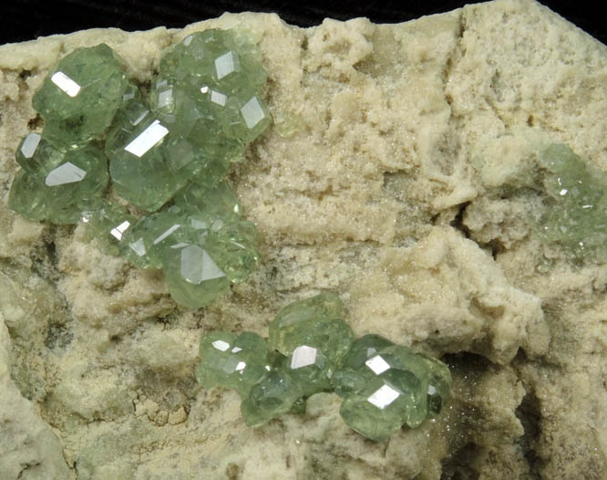 Andradite var. Demantoid Garnet from Antetezambato, Ambanja, Antsiranana Province, Madagascar