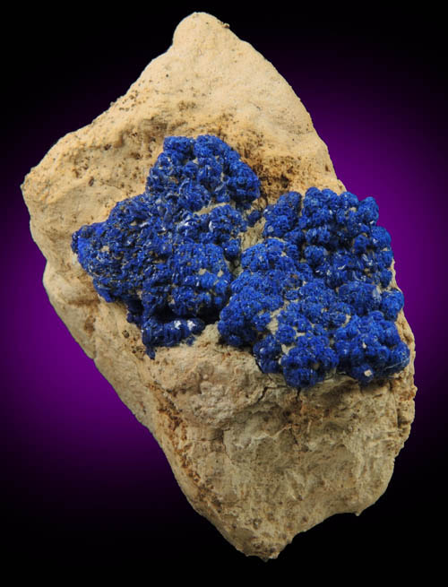 Azurite from Hanover #2 Mine, Hanover District, Grant County, New Mexico
