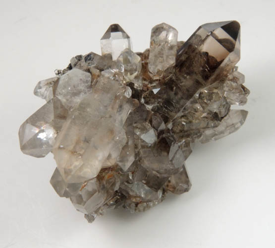 Quartz var. Smoky Quartz from Bower Power's Farm, Pierrepont, St. Lawrence County, New York