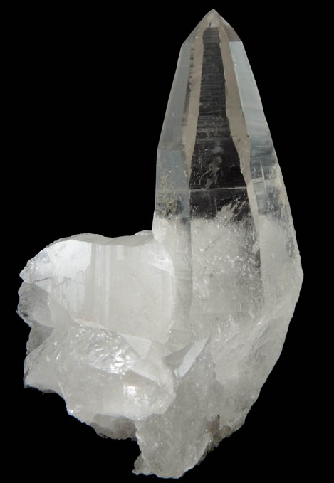 Quartz (Dauphin Law Twins) from Hashupi, Shigar Valley, Gilgit-Baltistan, Pakistan