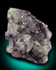 Fluorite with Phillipsite from Thomaston Dam Railroad Cut, Thomaston, Litchfield County, Connecticut