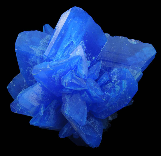 Chalcanthite (synthetic) from Man-made