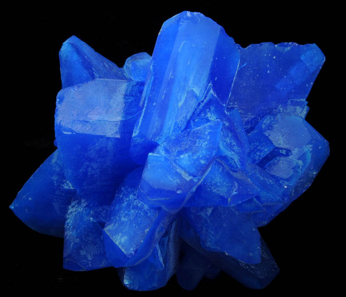 Chalcanthite (synthetic) from Man-made