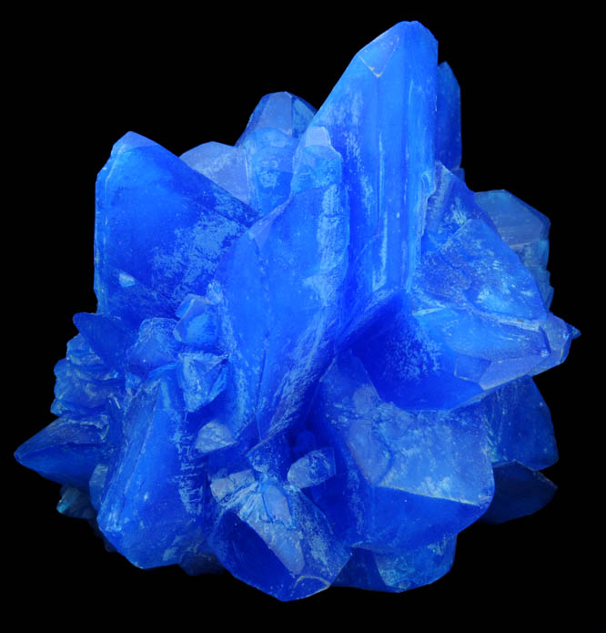 Chalcanthite (synthetic) from Man-made