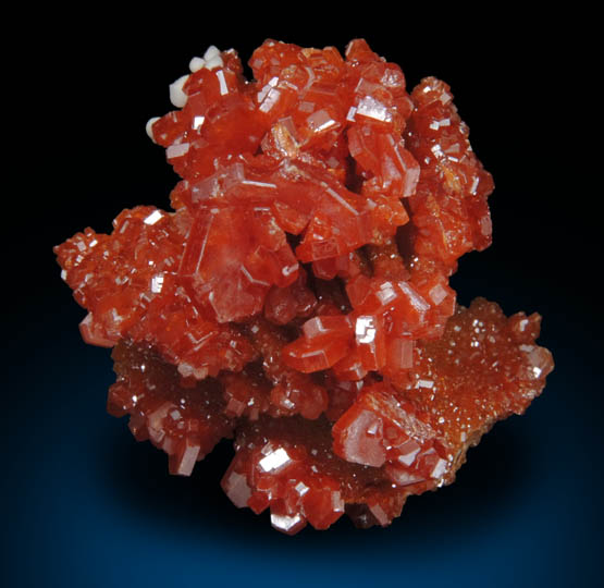 Vanadinite from Mibladen, Haute Moulouya Basin, Zeida-Aouli-Mibladen belt, Midelt Province, Morocco