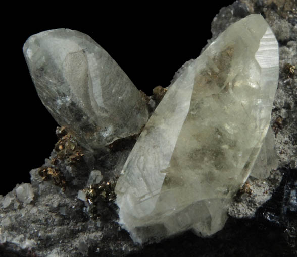 Calcite, Chalcopyrite, Galena from Sweetwater Mine, Viburnum Trend, Reynolds County, Missouri