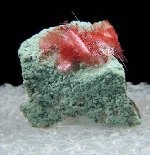 Cuprite var. Chalcotrichite from Ray Mine, Mineral Creek District, Pinal County, Arizona