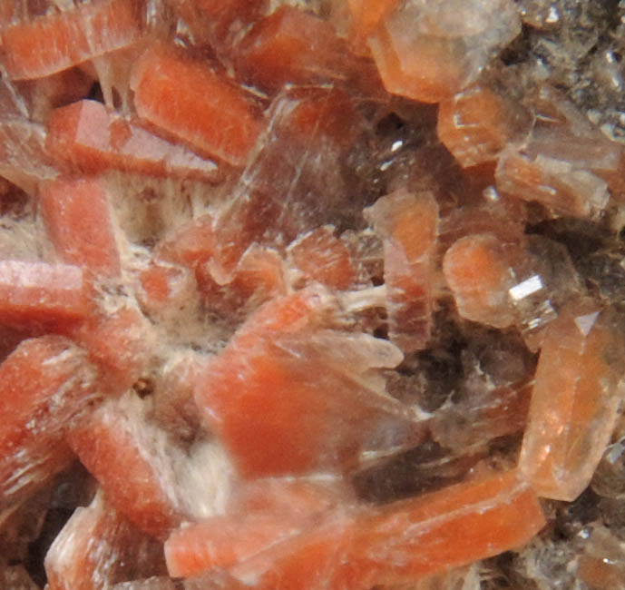 Heulandite, Quartz, Laumontite from Tambar Springs, New South Wales, Australia