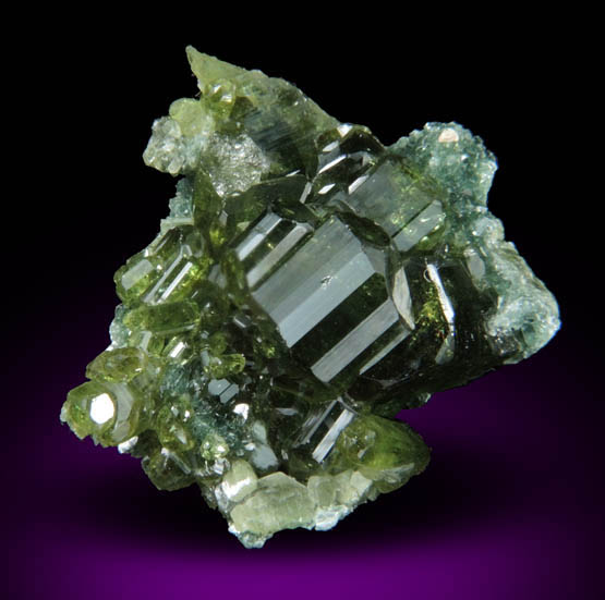 Vesuvianite from Bellecombe, Châtillon, Valle d'Aosta, Italy