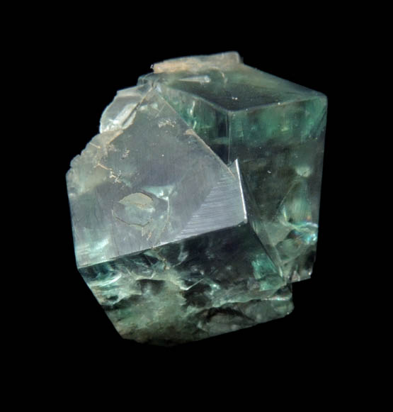 Fluorite (twinned crystals) from Heights Mine, Westgate, Weardale District, County Durham, England