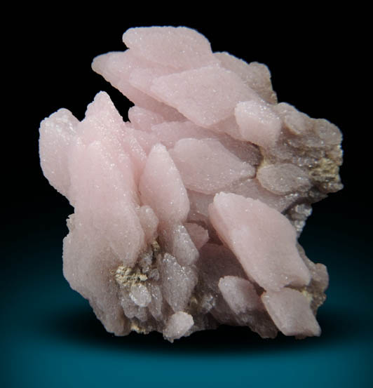 Rhodochrosite with Gageite from Wessels Mine, Kalahari Manganese Field, Northern Cape Province, South Africa