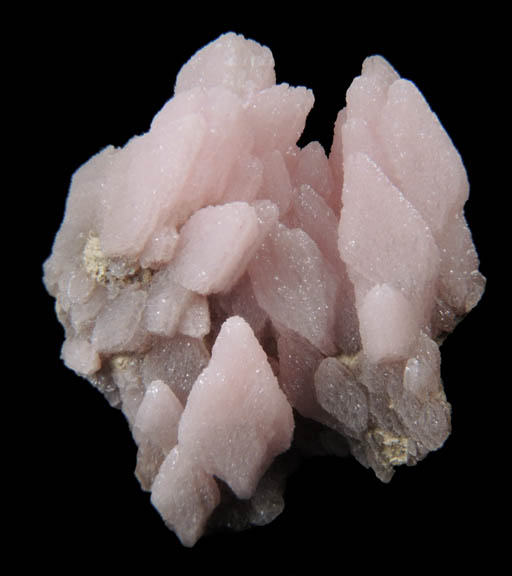 Rhodochrosite with Gageite from Wessels Mine, Kalahari Manganese Field, Northern Cape Province, South Africa