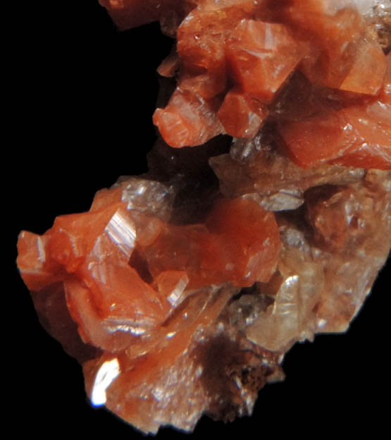 Calcite with Hematite inclusions from Sierra de Los Lamentos, Chihuahua, Mexico