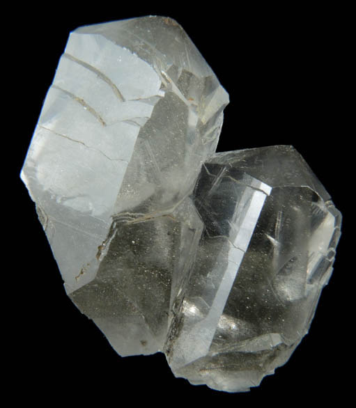Calcite with phantom-growth zones from Dalen-Kjørholt Mine, Kjørholt, Brevik, Telemark, Norway