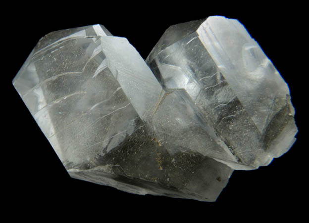 Calcite with phantom-growth zones from Dalen-Kjrholt Mine, Kjrholt, Brevik, Telemark, Norway