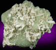 Prehnite with Stilbite and Datolite from Prospect Park Quarry, Prospect Park, Passaic County, New Jersey