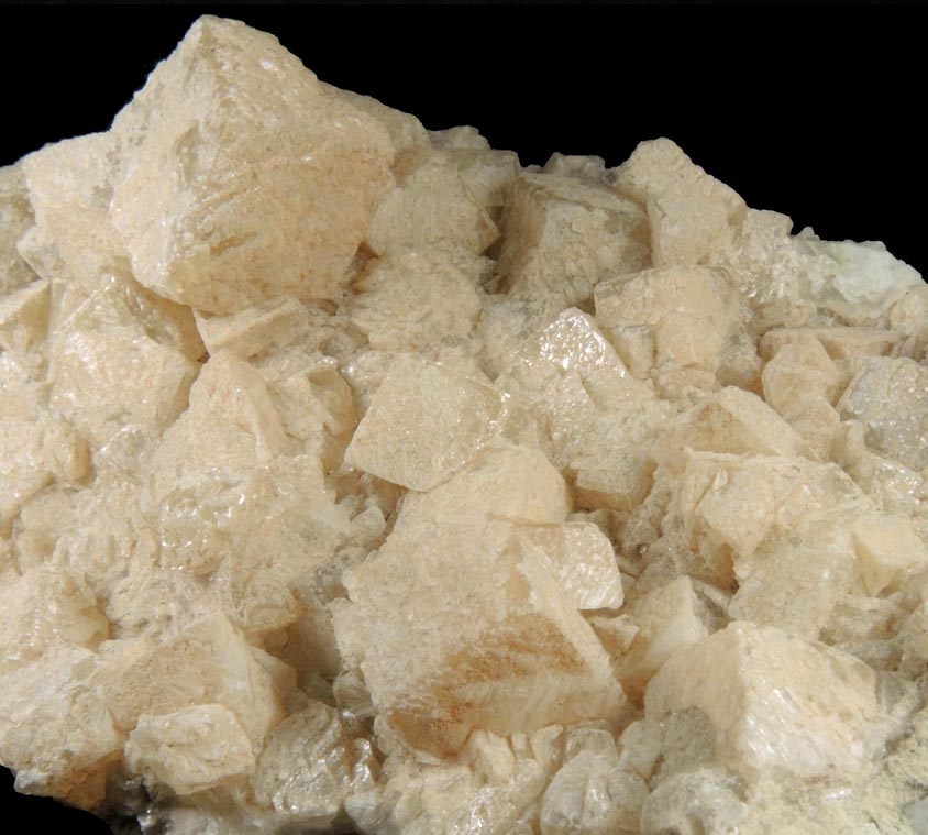 Calcite over Prehnite from Weldon Quarry, Scotch Plains, Somerset County, New Jersey