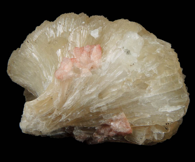 Stilbite with Chabazite from Prospect Park Quarry, Prospect Park, Passaic County, New Jersey