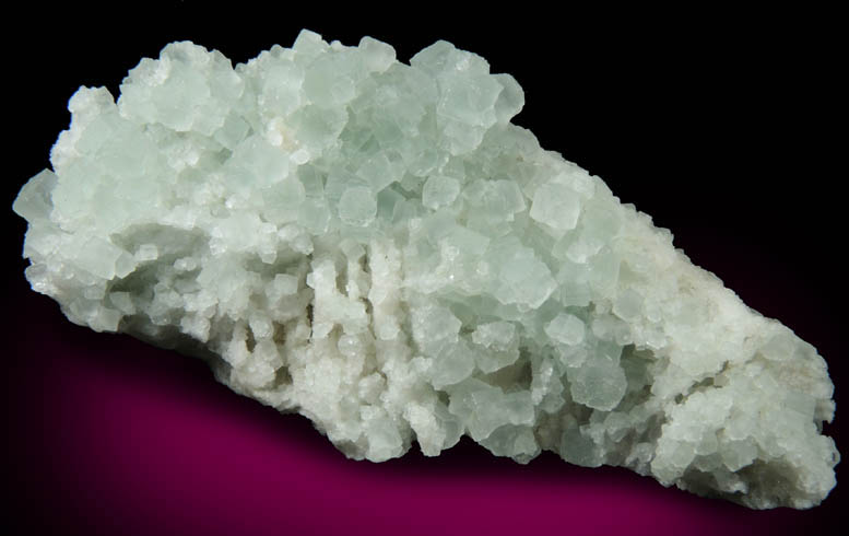 Fluorite on Quartz from Hardy Mine, Oatman District, Mohave County, Arizona