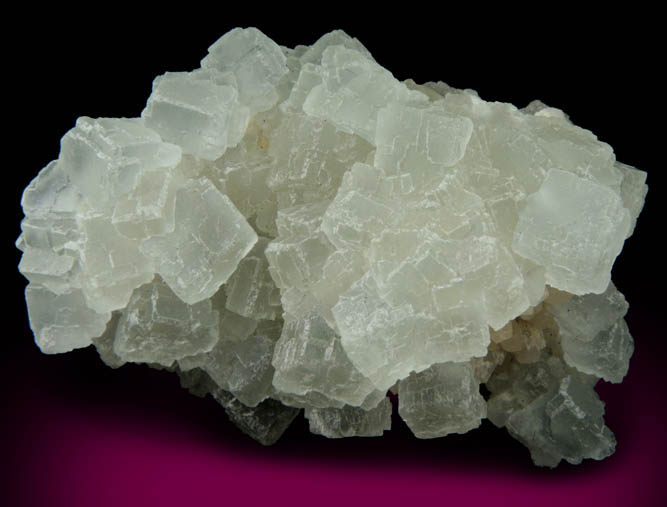 Fluorite over Quartz from Hardy Mine, Oatman District, Mohave County, Arizona