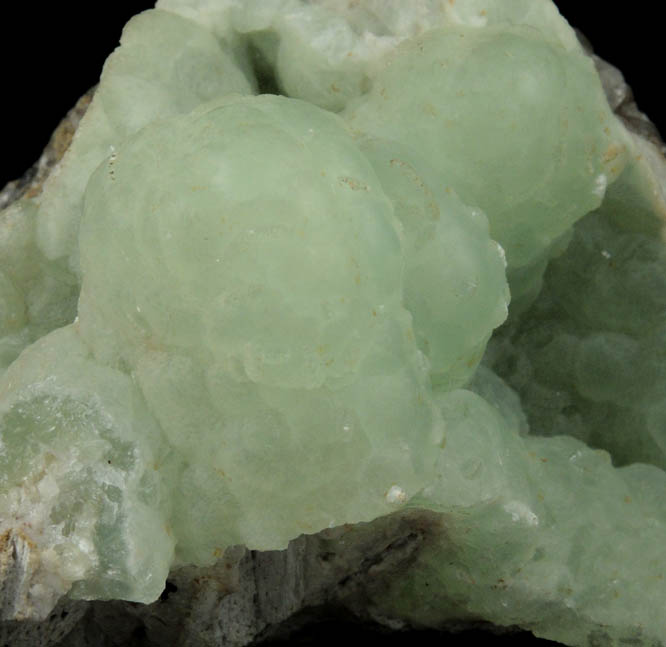 Prehnite pseudomorphs after Anhydrite from Prospect Park Quarry, Prospect Park, Passaic County, New Jersey