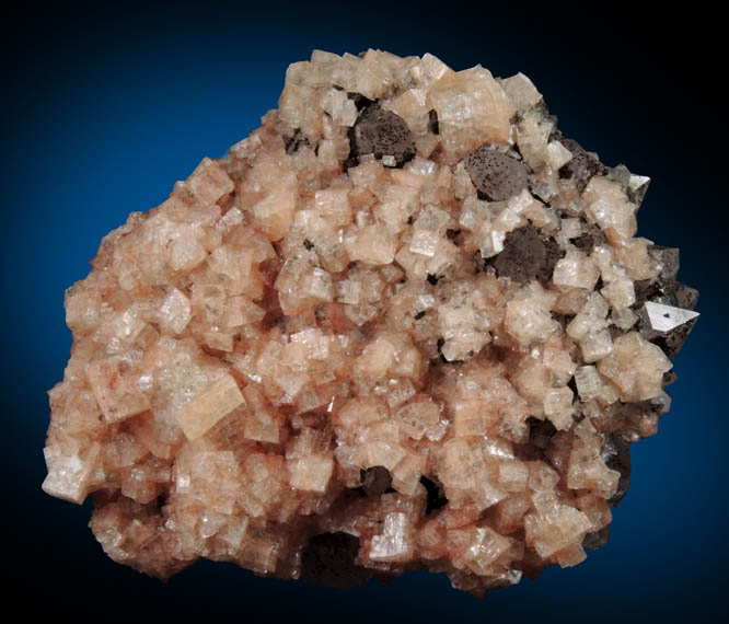 Chabazite on Quartz from New Street Quarry, Paterson, Passaic County, New Jersey
