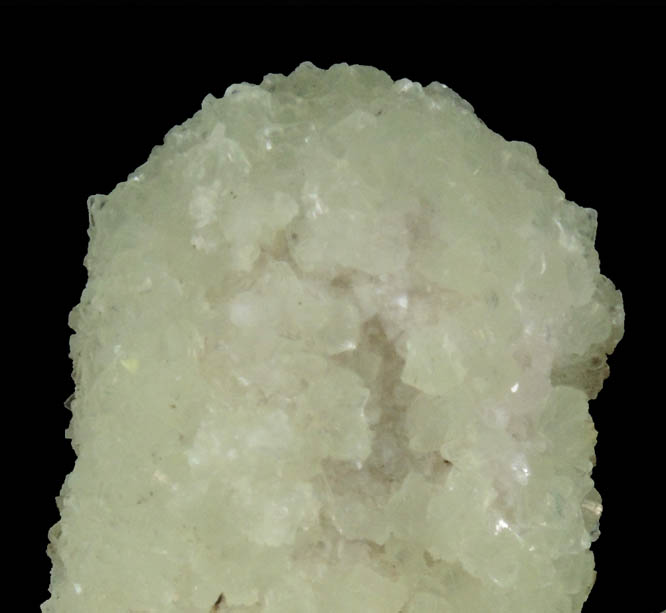 Prehnite pseudomorphs after Anhydrite from Prospect Park Quarry, Prospect Park, Passaic County, New Jersey