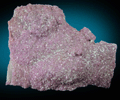 Calcite (cobalt-rich) from Mupine Mine, Kolwezi District, Katanga Copperbelt, Lualaba Province, Democratic Republic of the Congo