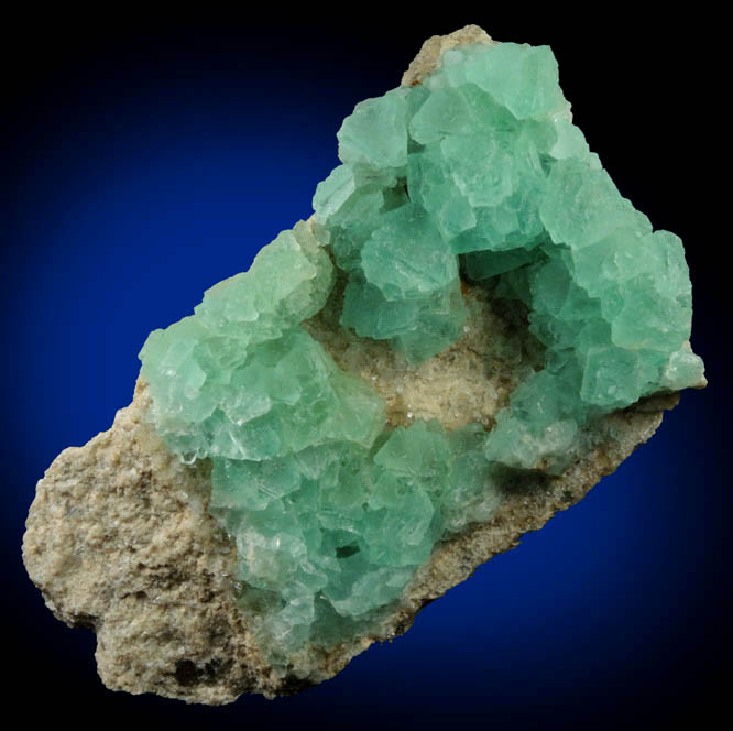 Fluorite from Unaweep Canyon, 23.5 km south of Grand Junction, Mesa County, Colorado