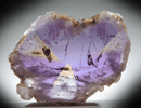 Quartz var. Ametrine (sawn to show alternating amethyst-citrine zones within a single crystal) from Anahi Mine, La Gaiba District, Angel Sandoval Province, Santa Cruz Department, Bolivia