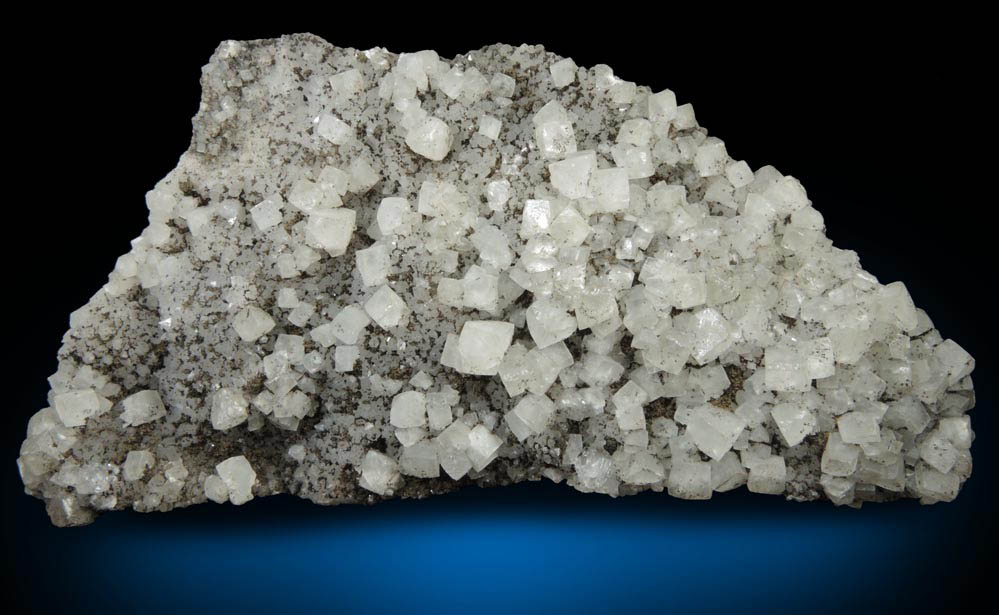 Calcite on Quartz with Goethite from Prospect Park Quarry, Prospect Park, Passaic County, New Jersey