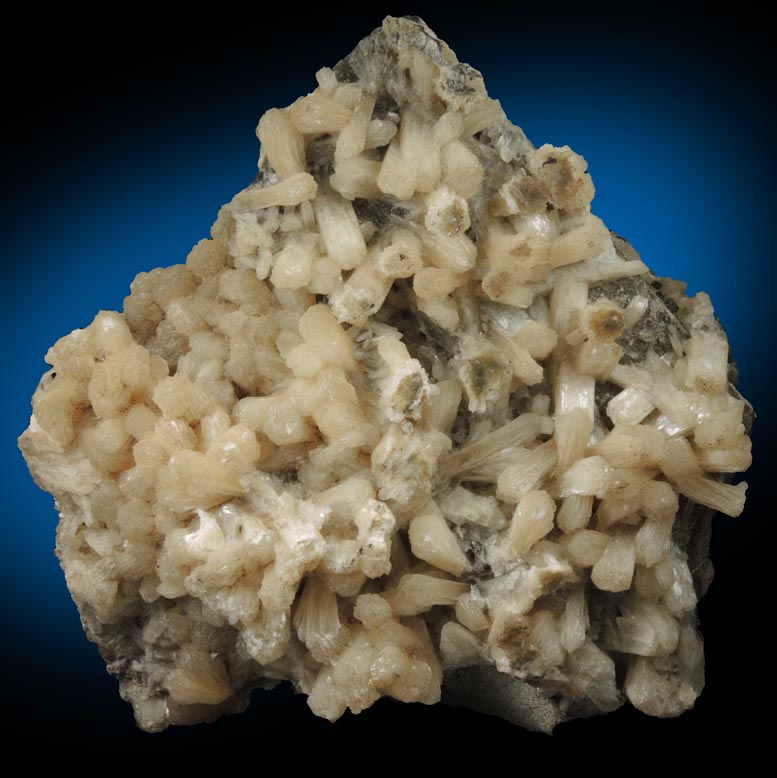 Stilbite with minor Quartz from Prospect Park Quarry, Prospect Park, Passaic County, New Jersey