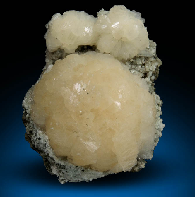 Stilbite from Braen's Quarry, Haledon, Passaic County, New Jersey