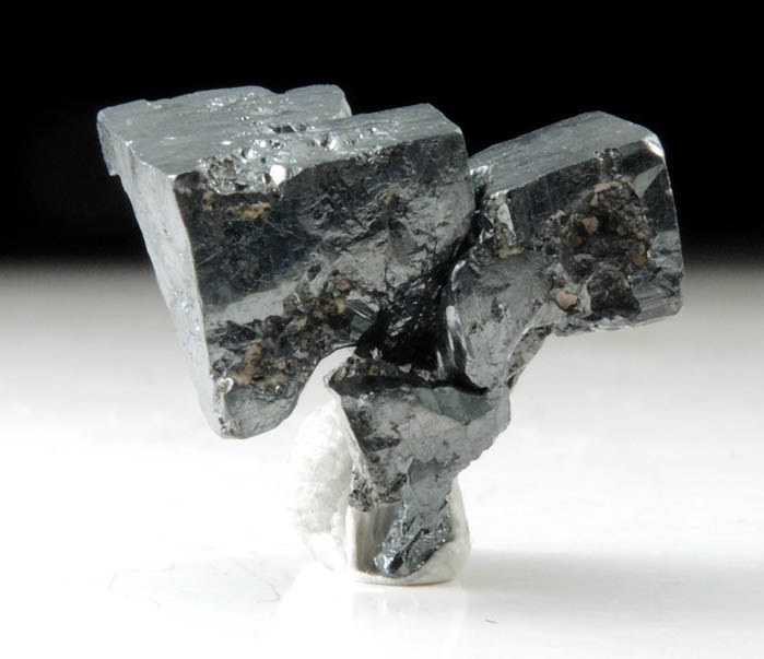 Acanthite pseudomorphs after Argentite from San Juan de Rayas Mine, Guanajuato, Mexico