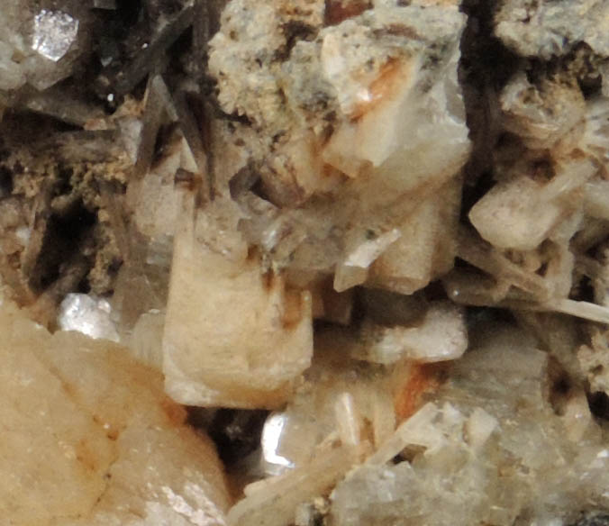 Stilbite with Heulandite from Upper Montclair, Essex County, New Jersey