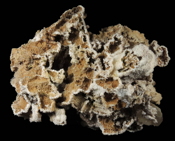 Calcite (twinned crystals) on pseudomorphs after Calcite from Weldon's Stone Quarry, Scotch Plains, Somerset County, New Jersey