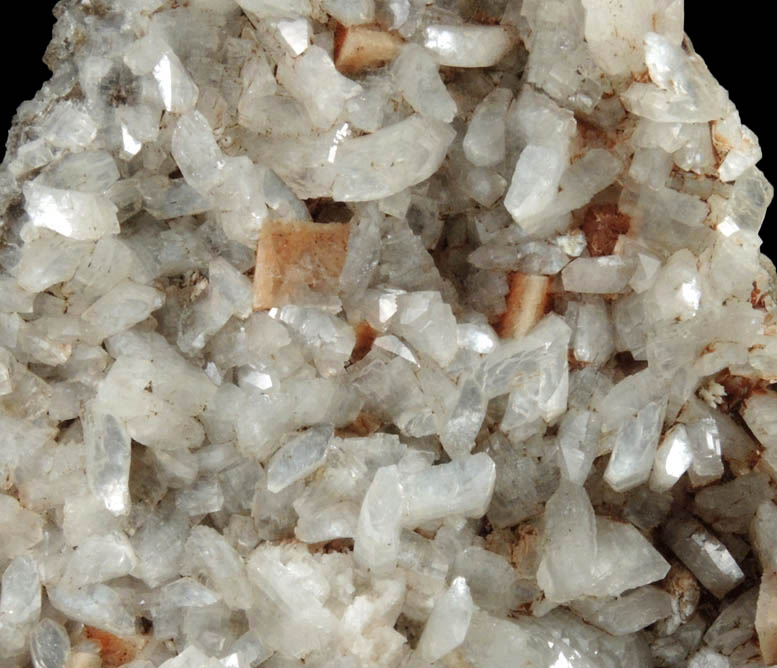 Heulandite and Chabazite from New Street Quarry, Paterson, Passaic County, New Jersey