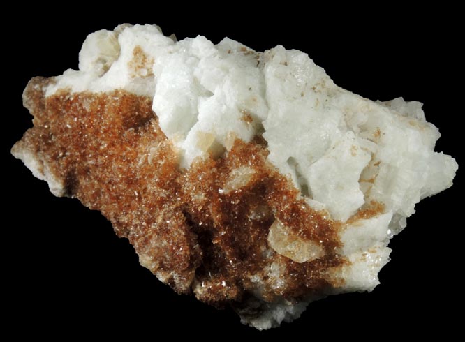 Eosphorite on Albite from Collins Quarry, Georgetown, Sagadahoc County, Maine