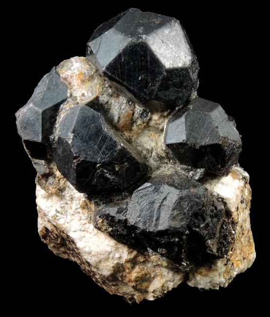 Almandine Garnet from Square Pit, Topsham, Sagadahoc County, Maine