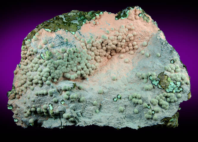 Chrysocolla from Morenci Mine, NW Extension, Clifton District, Greenlee County, Arizona