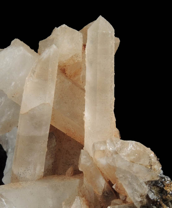 Quartz on Andradite Garnet from Washington Gulch dry wash, Washington Camp-Duquesne District, Santa Cruz County, Arizona