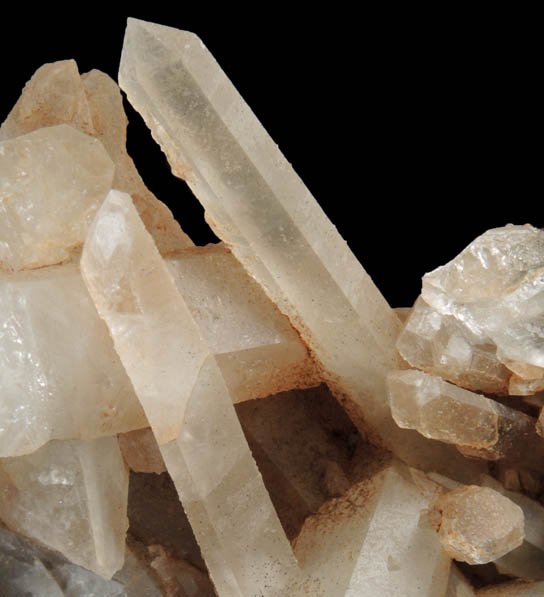 Quartz on Andradite Garnet from Washington Gulch dry wash, Washington Camp-Duquesne District, Santa Cruz County, Arizona